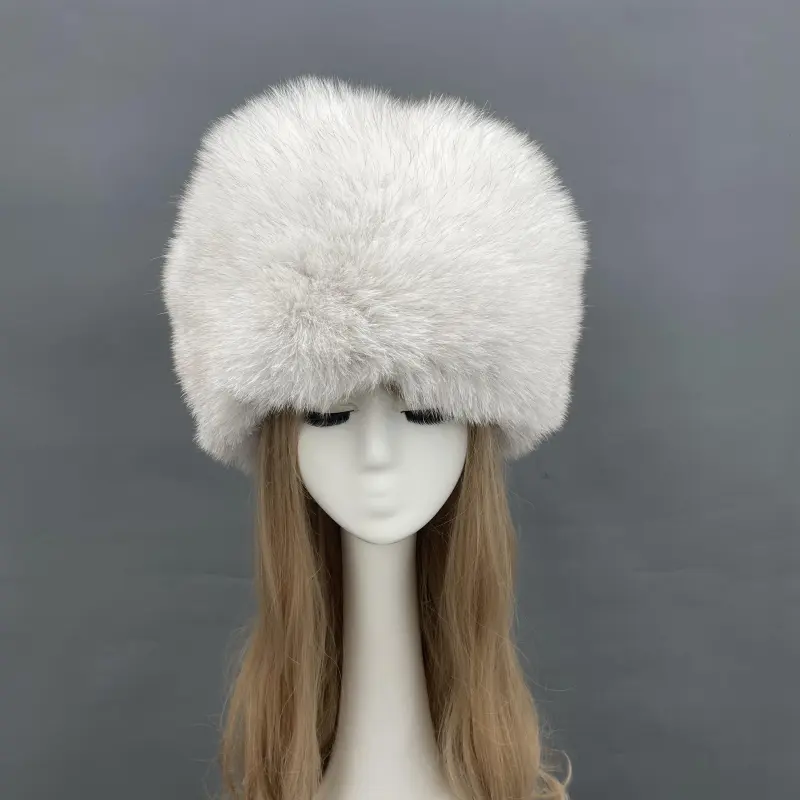 Russian-style Tail Hat with Fox Fur (16)