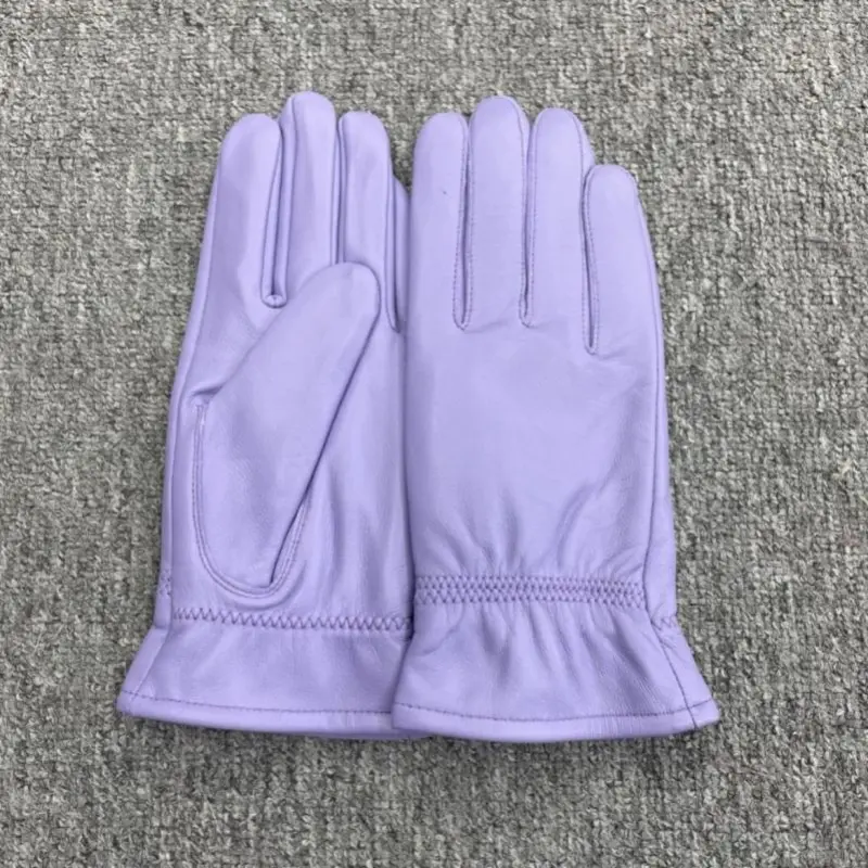 Leather Gloves (without fur) (12)