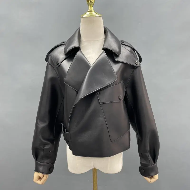 New Vertical Insert Pocket Leather Jacket (6)