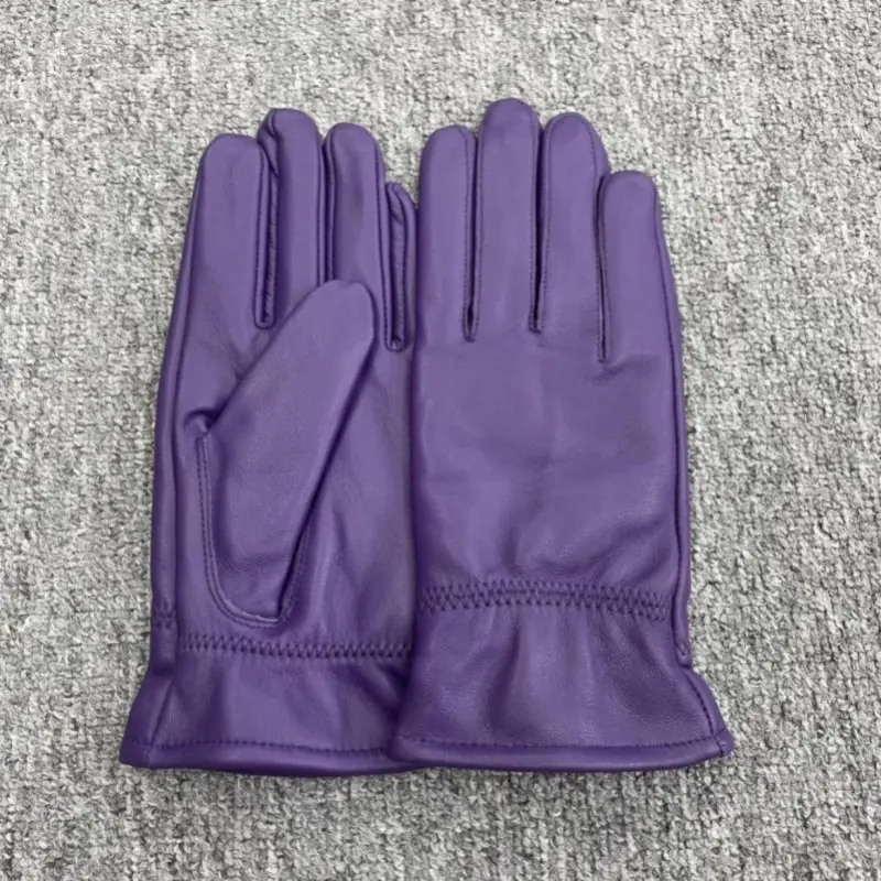Leather Gloves (without fur) (8)