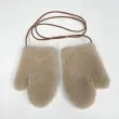 Shearling Hat + Gloves + Shoulder Bag (14)