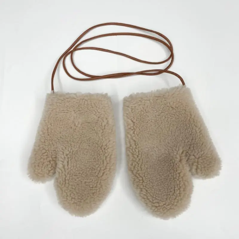 Shearling Hat + Gloves + Shoulder Bag (14)