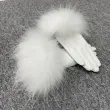 Raccoon Fur Leather Gloves (21)