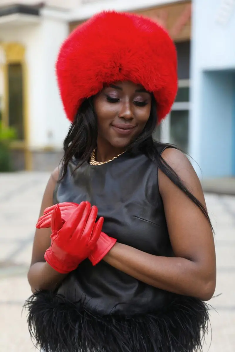 Russian-style Tail Hat with Fox Fur (4)