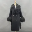 Shearling Mandarin Collar Double-faced Wool (1)
