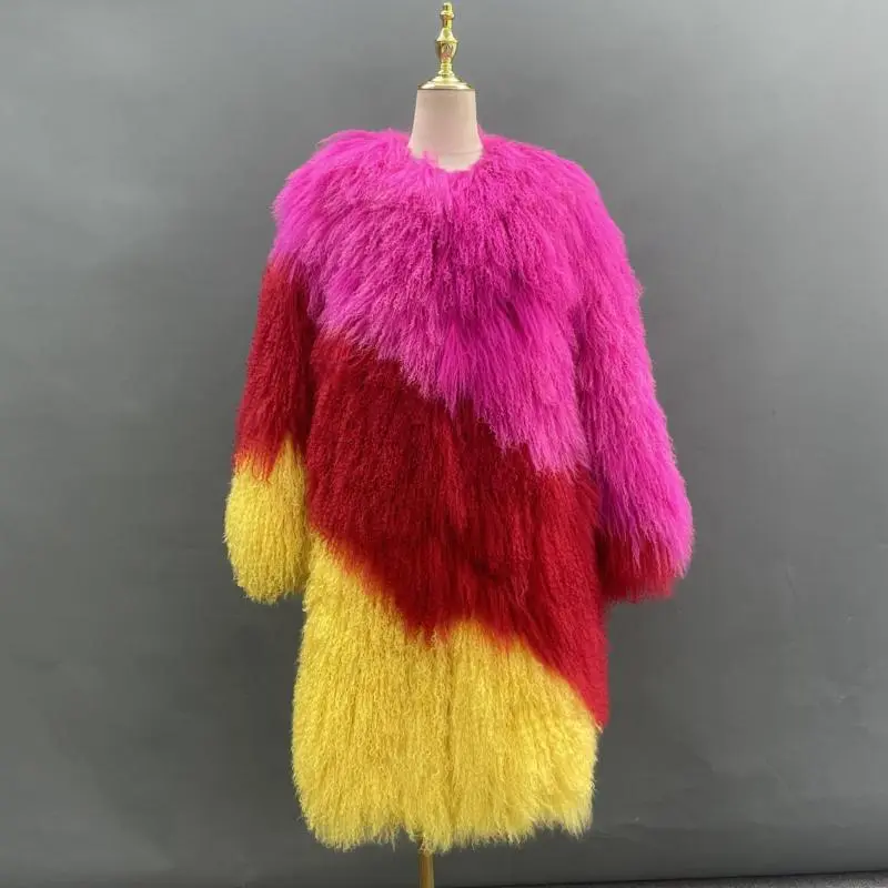 Shearling Long Coat (4)