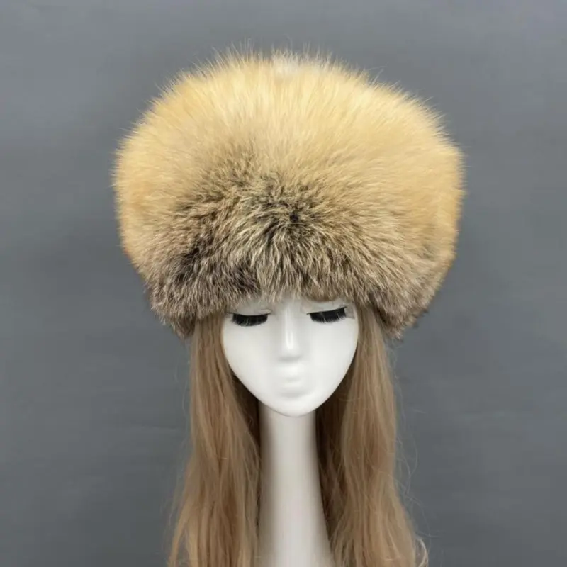 Russian-style Tail Hat with Fox Fur (10)