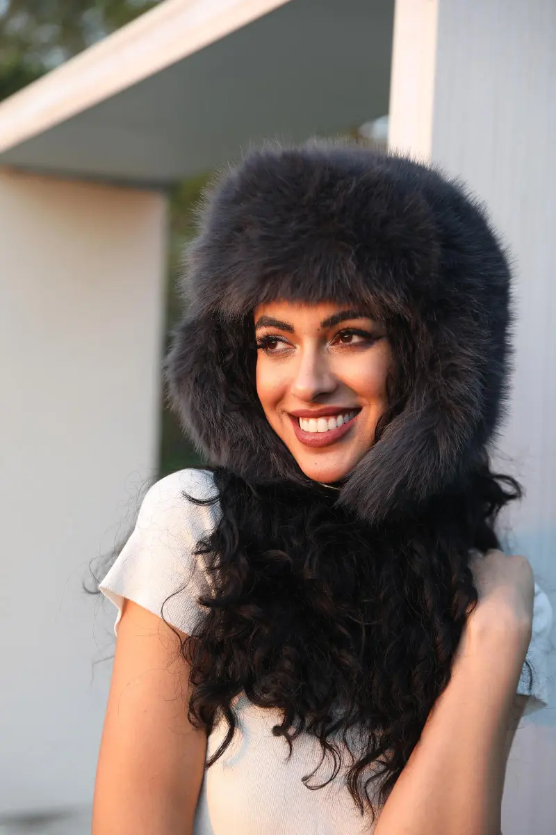 Eco-Friendly Fur Ushanka Trendy Warm and Windproof Hat7