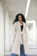 Eco-Friendly Faux Mink Fur Women's Suit Collar Tied Waistcoat44