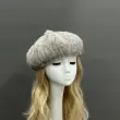 Women's Fashion Eco-Friendly Fur Striped Pumpkin Beret18