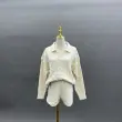 Women's Early Autumn Collared Knit Suit Knit Innerwear Two-Piece Set 9