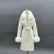 Circle Fleece Coat for Women Classic Fashion Small S