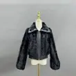 Mink Fur Fashionable Square Collar Short Jacket and Mink Fur Jacket. (14)