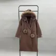 Double-Faced Wool Coat for Women Fashionable Removable Hat Long Double-Faced Wool Outer Coat (19)