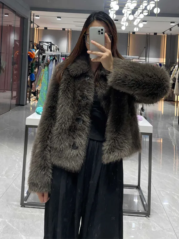 Missjanefur Factory Wholesale New Faux Fur Tops as Clothing