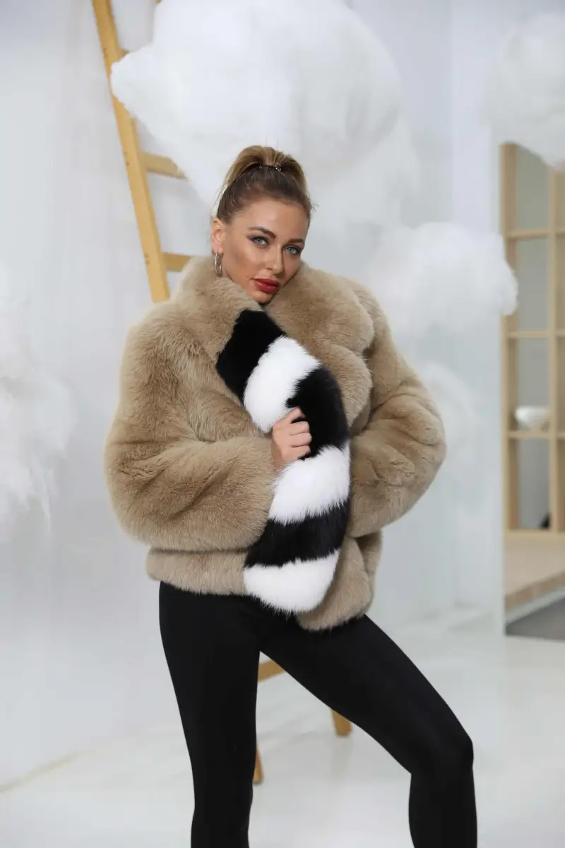 Asymmetric fox coat-(9)