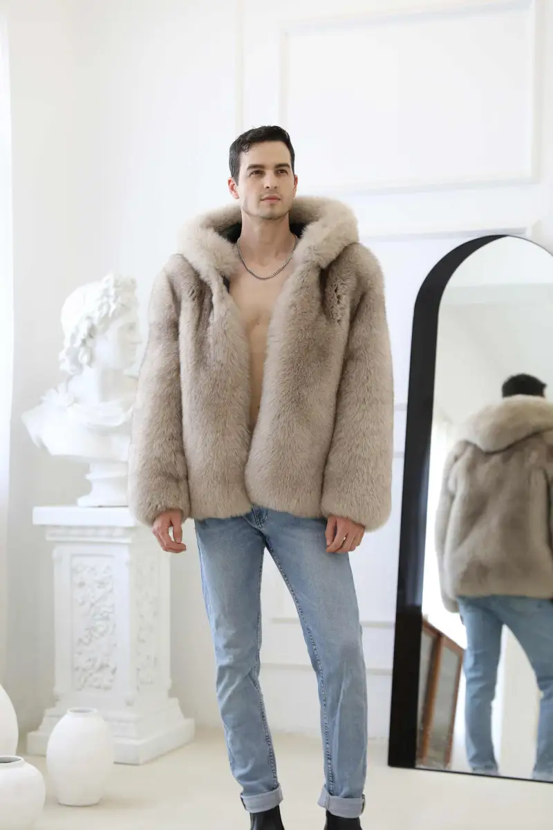 Whole belt hat fox coat-(64)