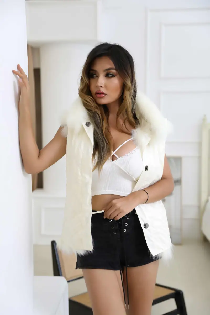 Fox vests on both sides-(102)