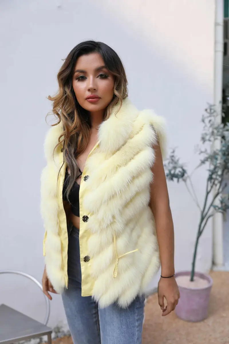 Fox vests on both sides-(149)