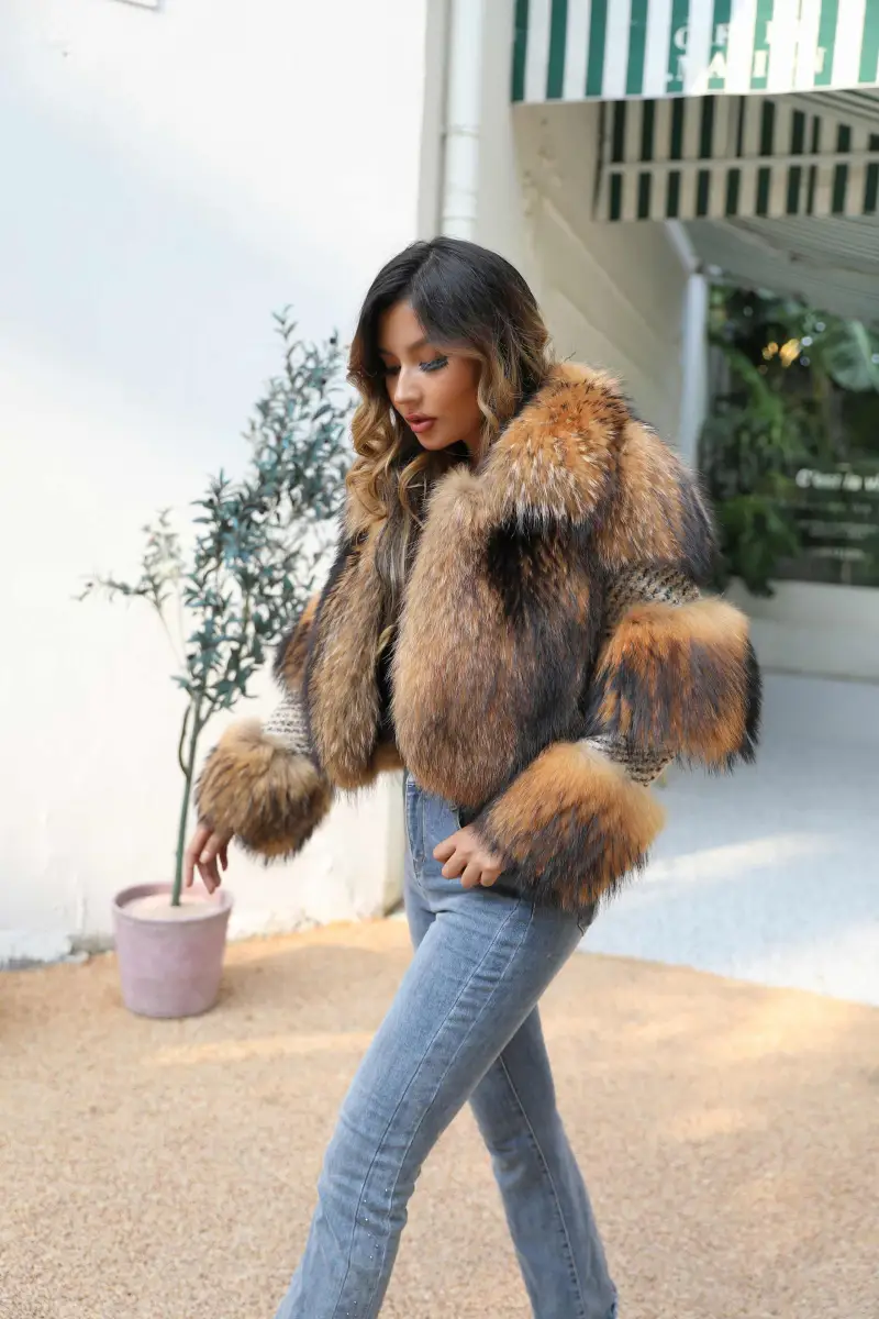 Chanel style raccoon coat-(20)