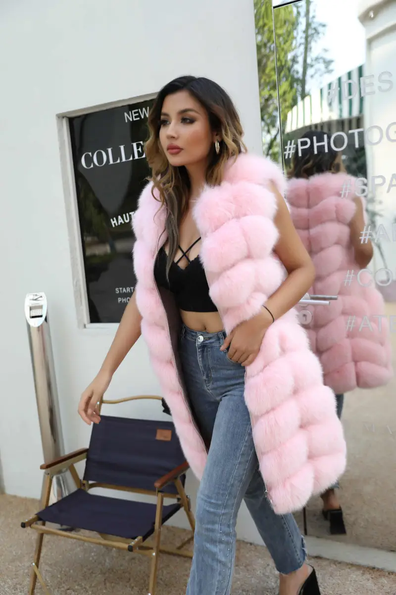 Pink Fox Vest-(22)