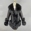 fox fur JFB1-22026 black