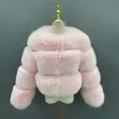 fox fur JFB1-22030 pink