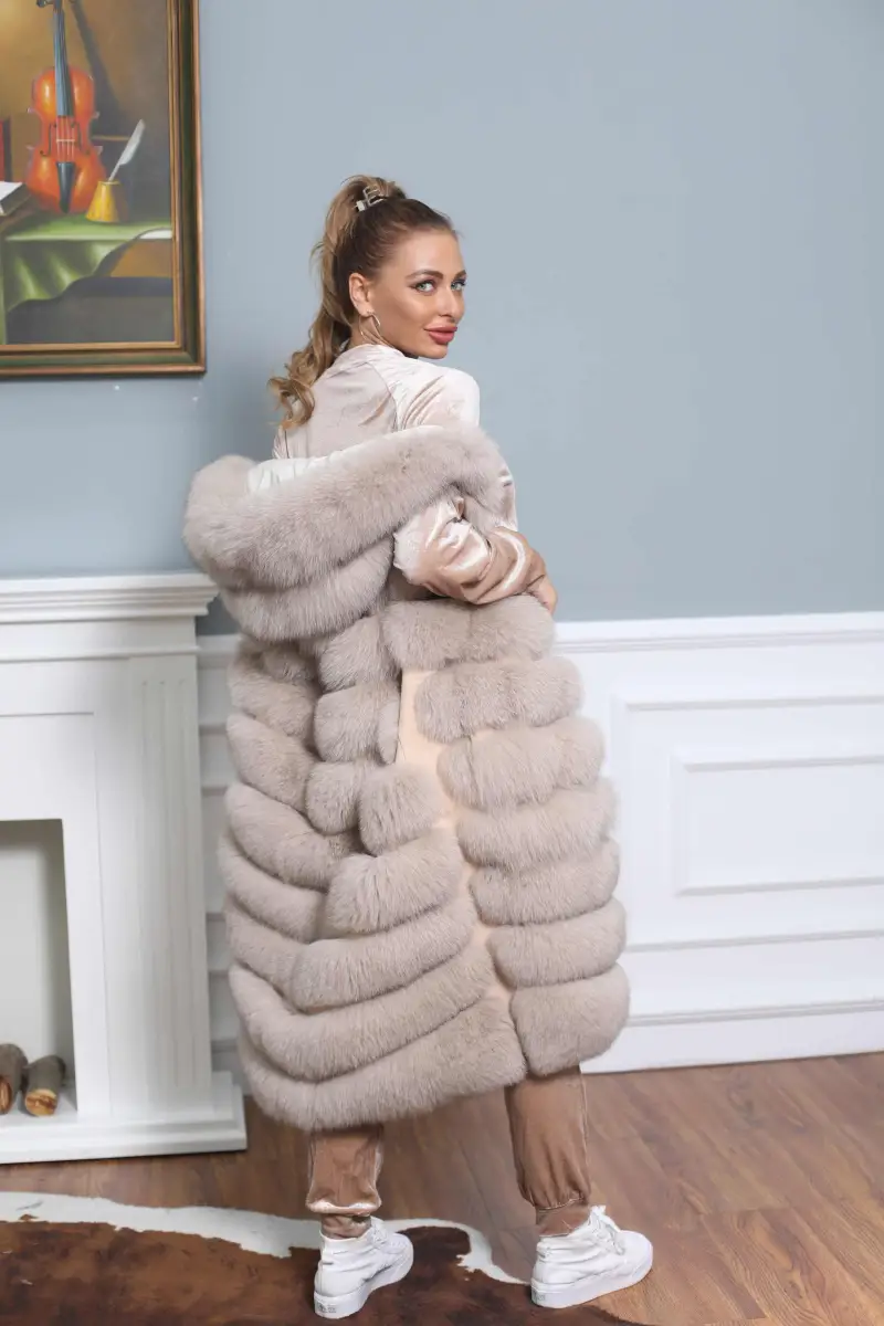 Long fox vest-(30)