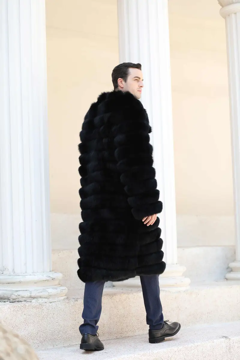 Fifteen section long coat-(65)