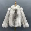 fox fur JFB1-21115 white