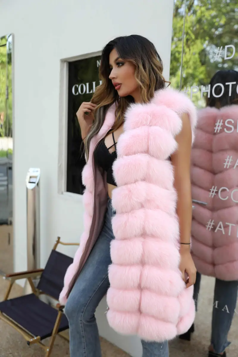 Pink Fox Vest-(36)