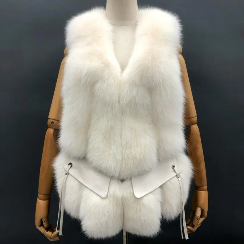 fox fur JFC1-21010 white