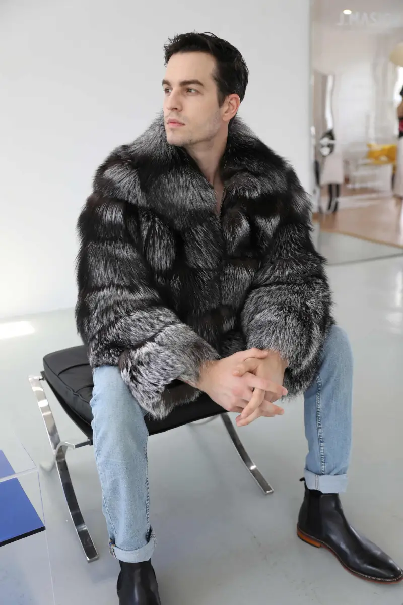 Silver fox coat-(37)
