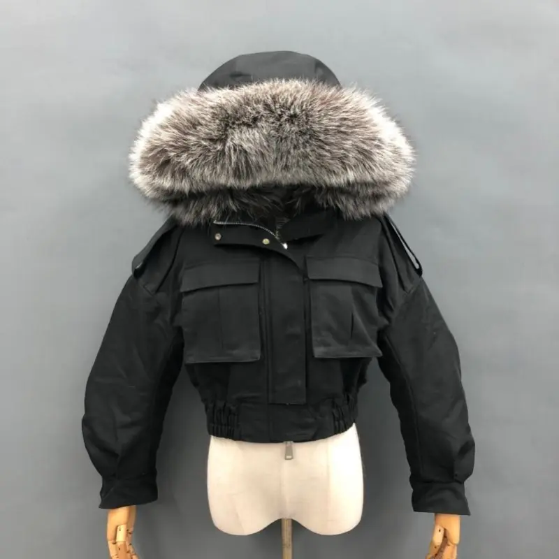parka JFB5-21055 silver fox