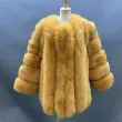 fox fur JFB1-21061 yellow