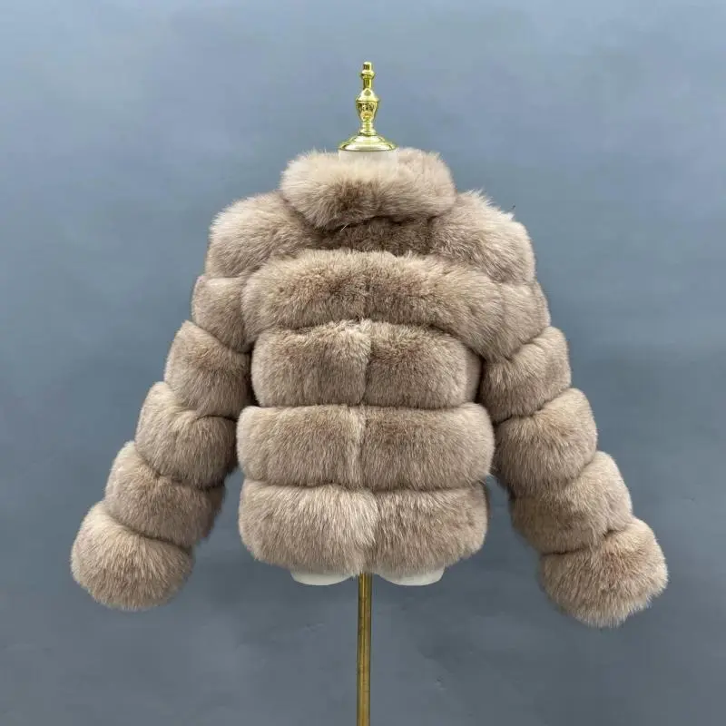 fox fur JFB1-21049 camel