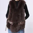 fox fur JFC1-21010 brown
