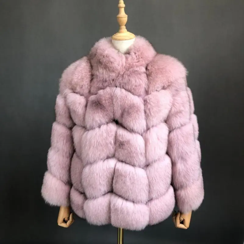 fox fur JFB1-21020 pink