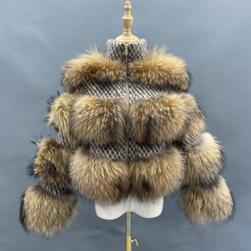 raccoon fur JFB2-21001 natural