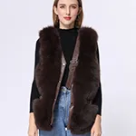 fox fur JFC1-21012 brown