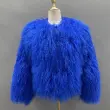 Royal blue beach wool