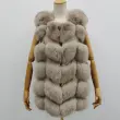 fox fur JFC1-21019 beige