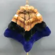 High quality women's luxury fox fur cloak loose genuine foxColor: